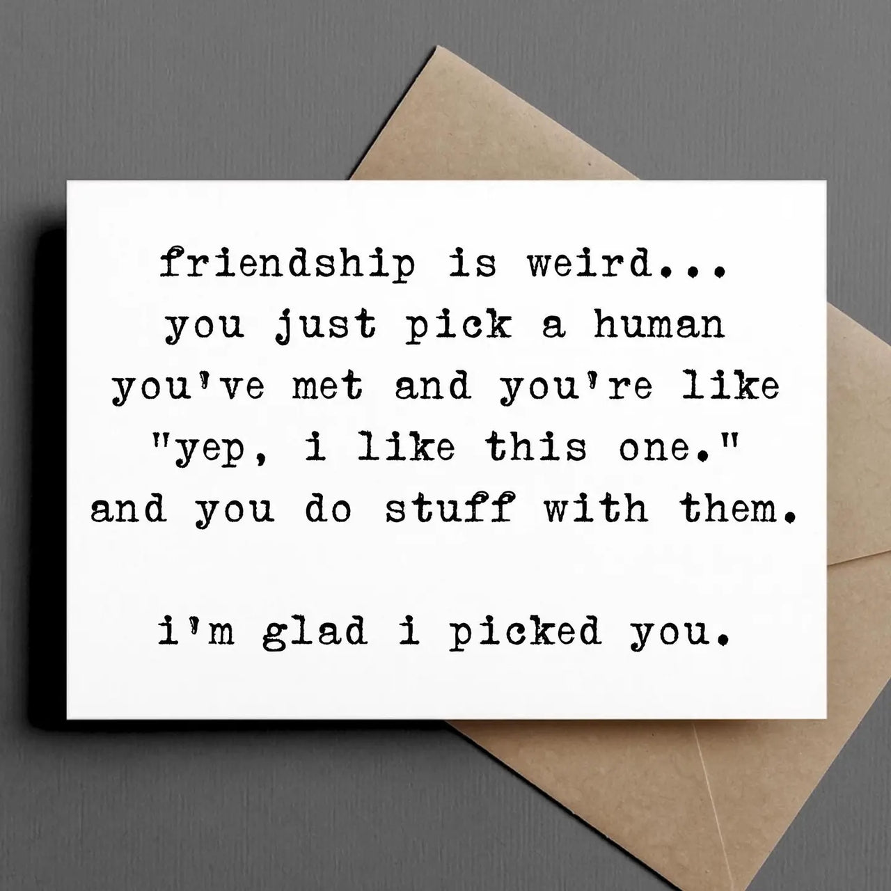 Ink and Attitude: Friendship is Weird