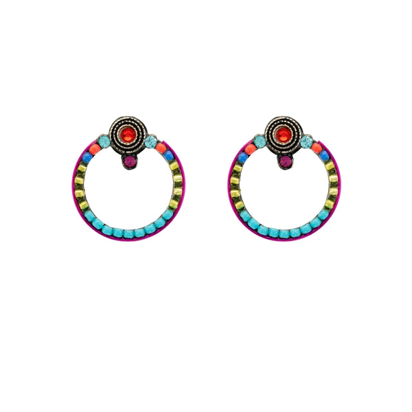Firefly: Hoop Stud Earrings (E989P)