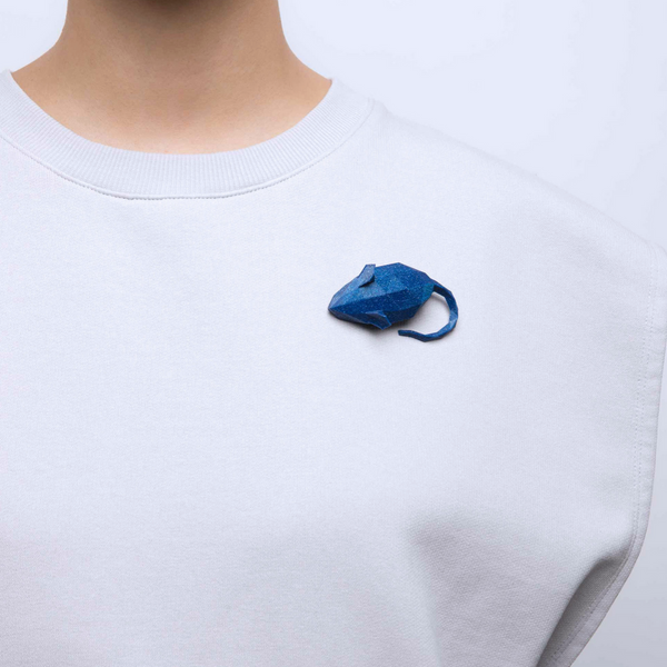 Maison 203: Topo (mouse) Brooch