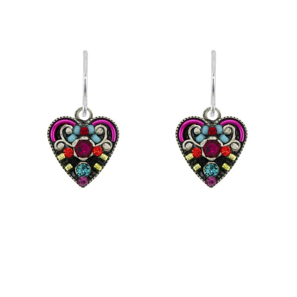 Firefly: Filigree Heart Earrings (E545-MC)