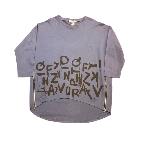 Transparente: Alphabet Pullover