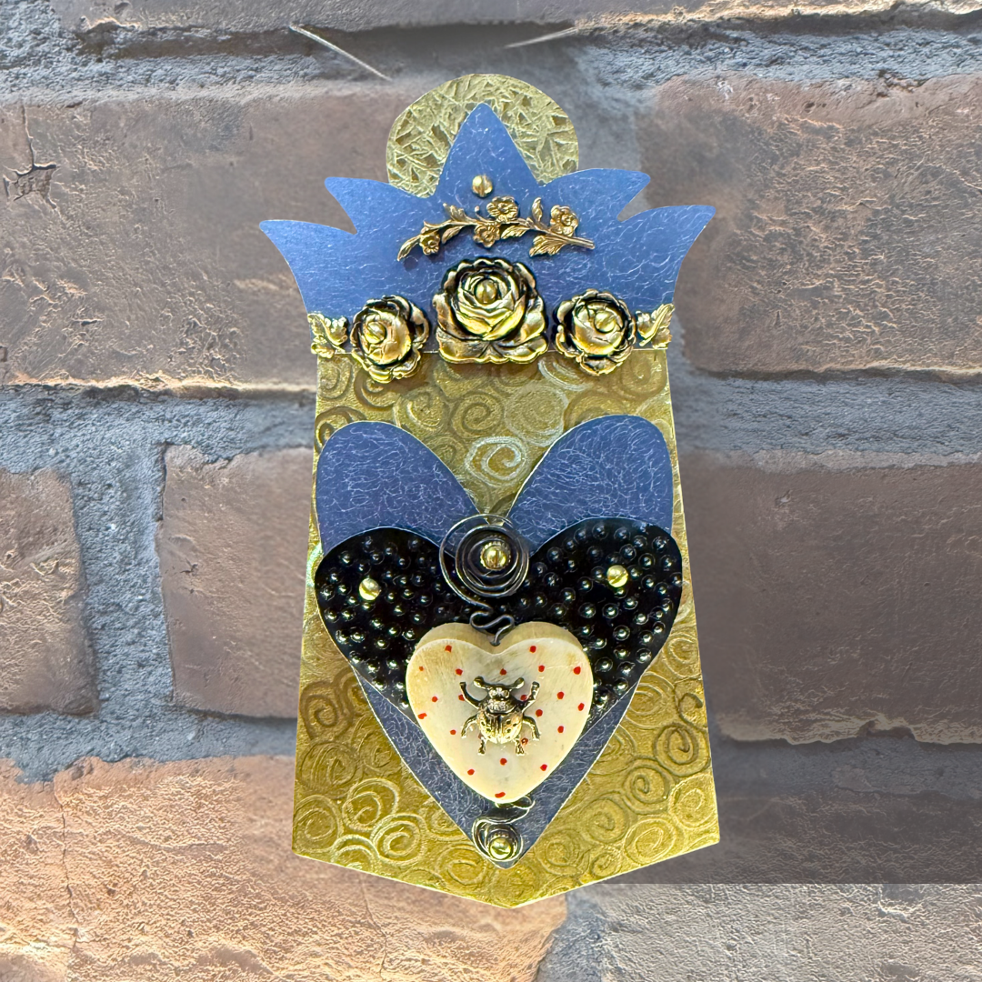 Karen Boulton: Lady Bug Rose Love Shrine