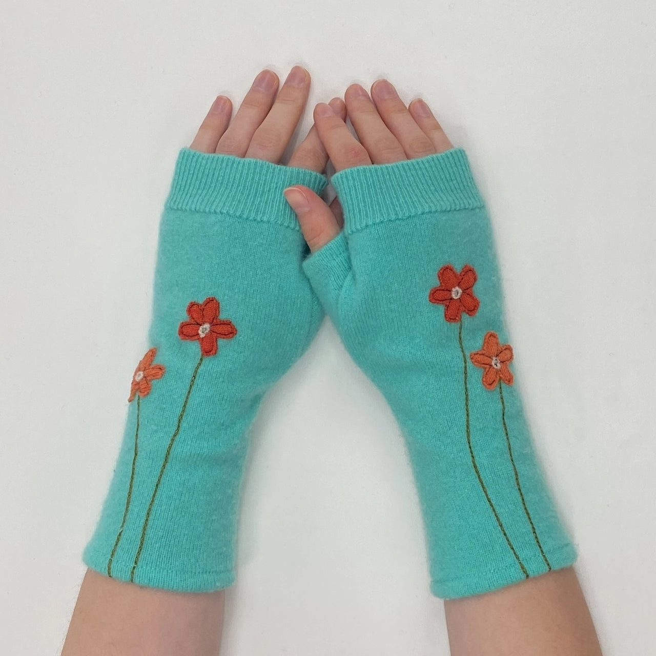 Sardine Clothing Co: Wildflower Fingerless Gloves