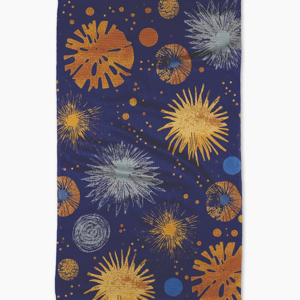 Geometry: Bursting Skies Tea Towel