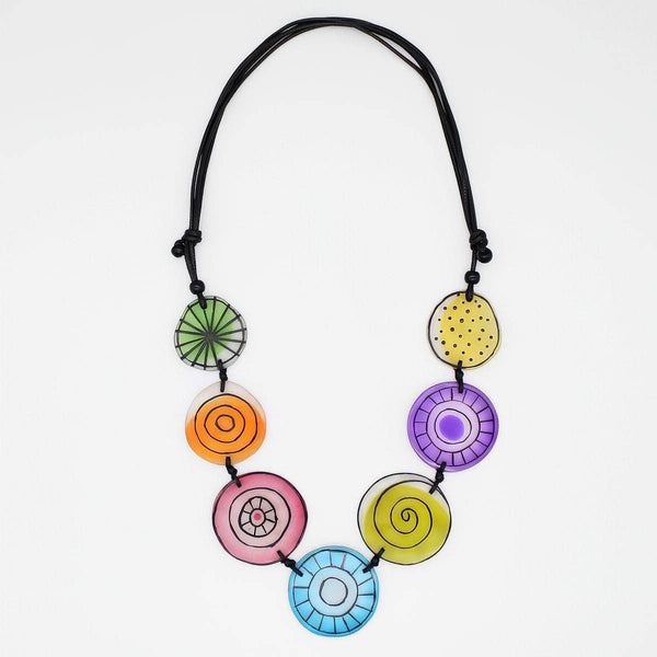 Sylca: Artful Lines Necklace
