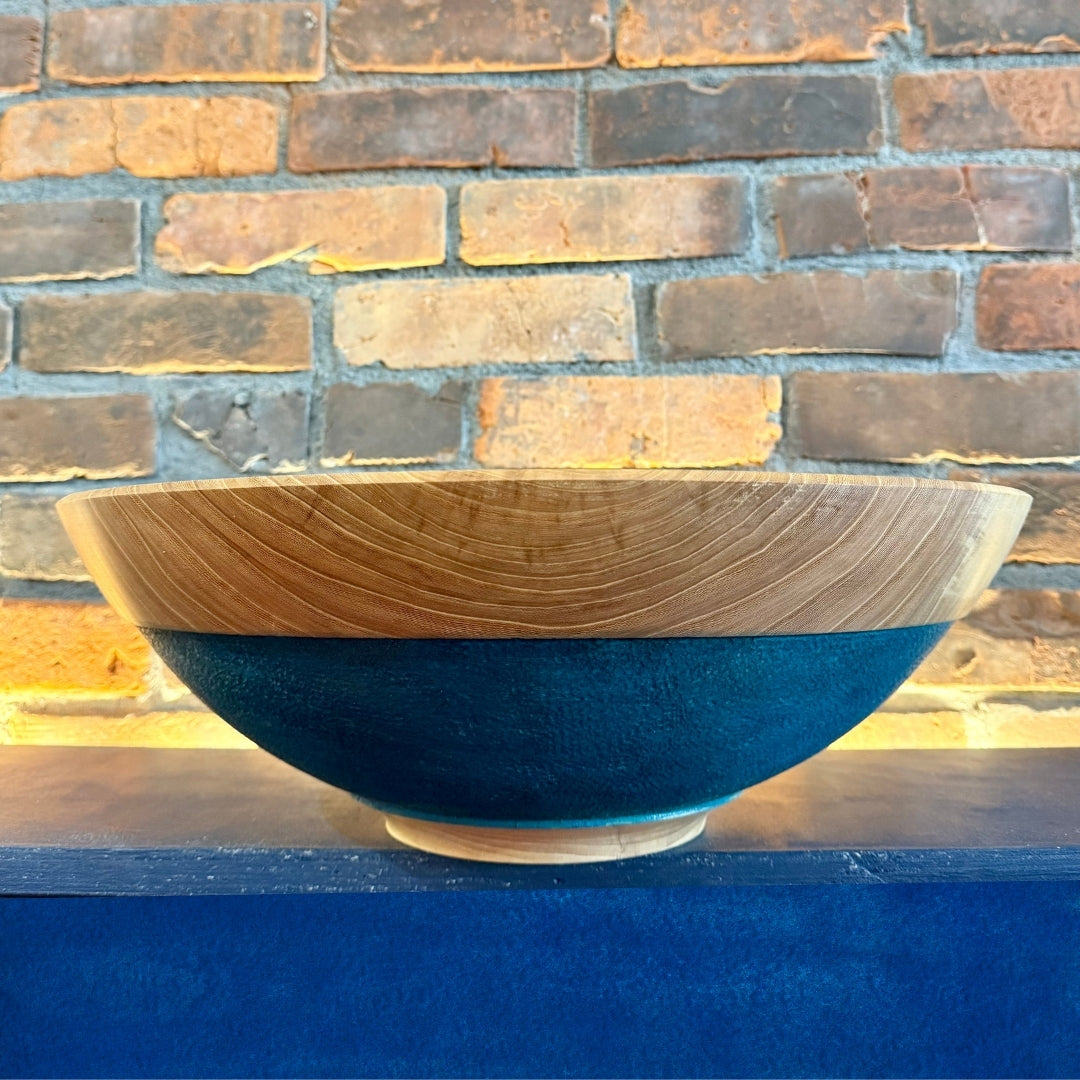 Reforged Wood: Two-Tone Bowl, 16in