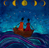 Lisa Telling Kattenbraker: "They left a trail of stars to follow home" unframed print