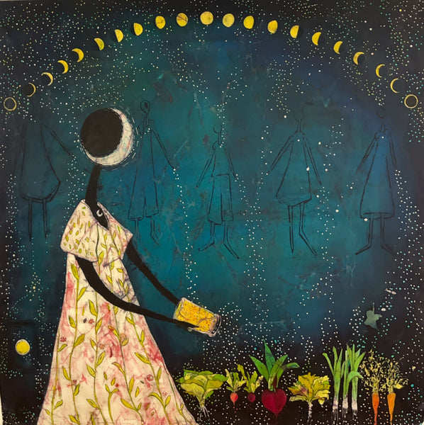Lisa Telling Kattenbraker: "Ancestor Garden" unframed print