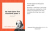 Pomegranate: "Shakespeare's Quips, Cusses, & Curses" Knowledge Cards