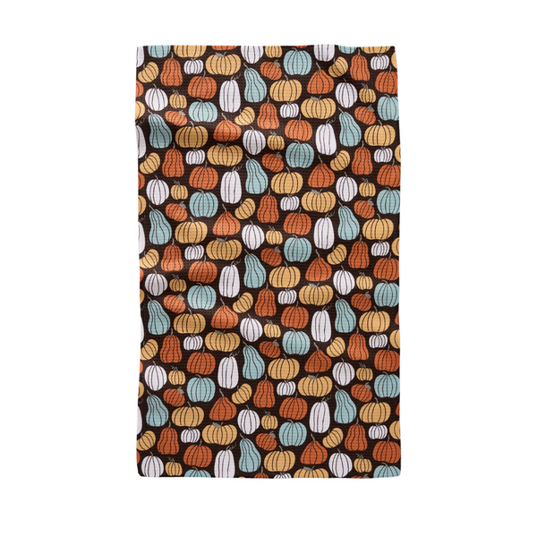 Geometry: Pumpkin Patch Parade Tea Towel