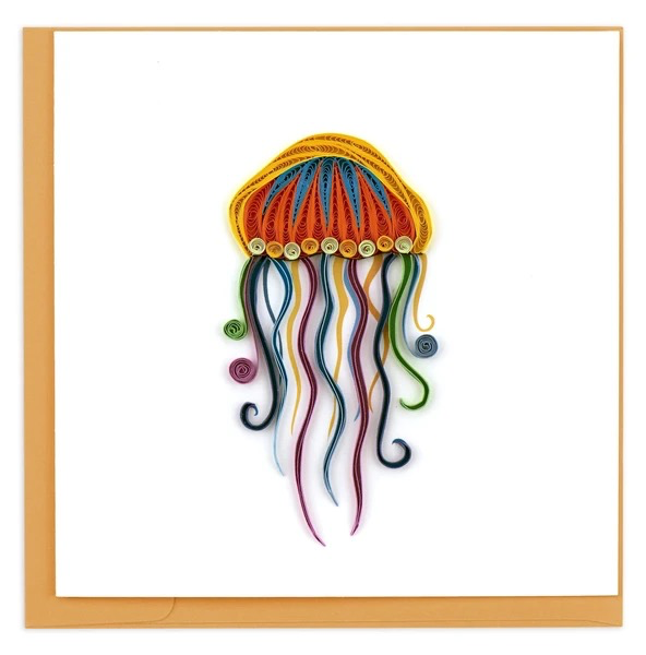 Quilling Card:Jellyfish