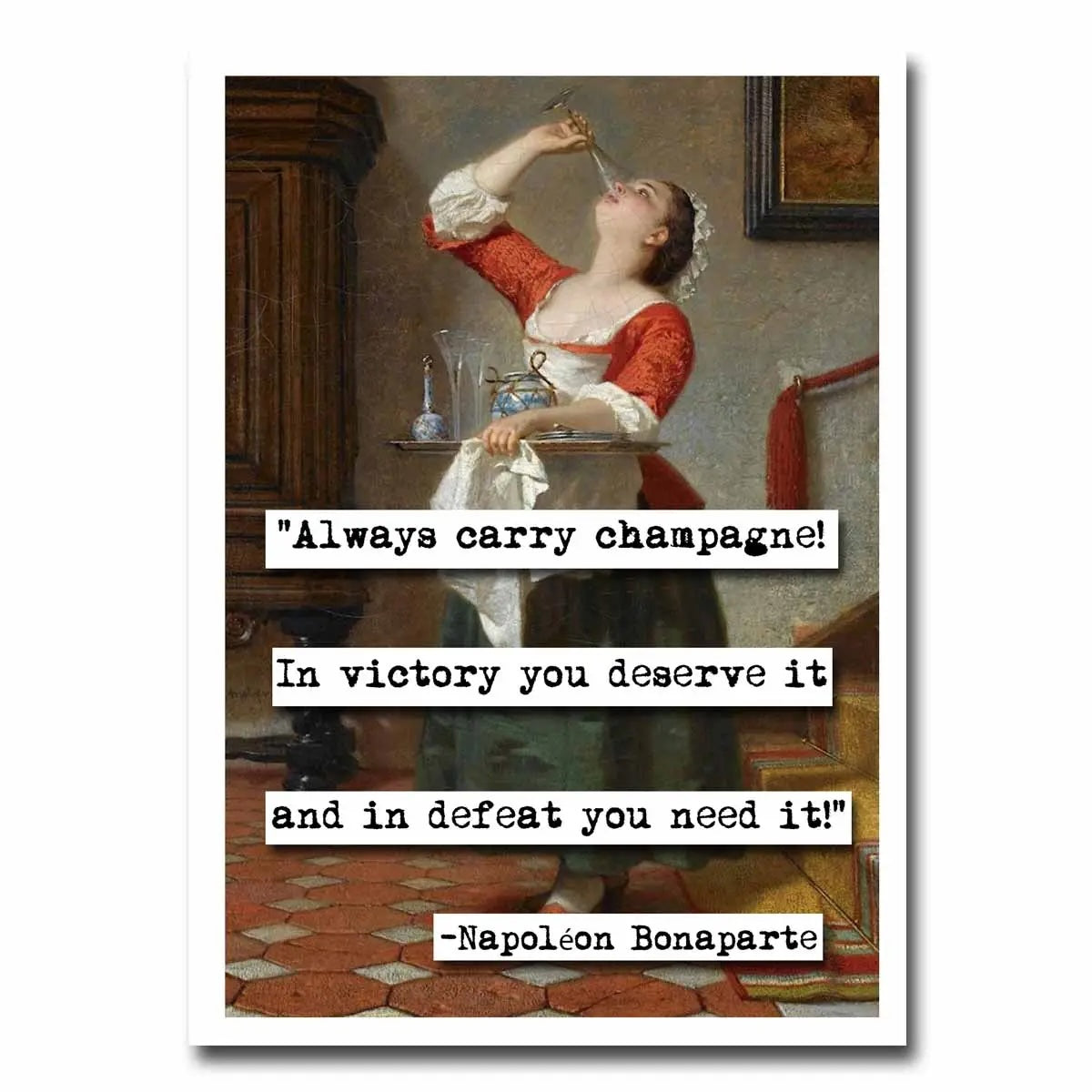 ChicalooKate: Always Carry Champagne (Napoleon)