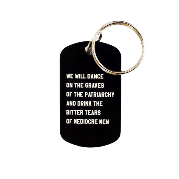 Get Bullish: Feminist Mini Keychain