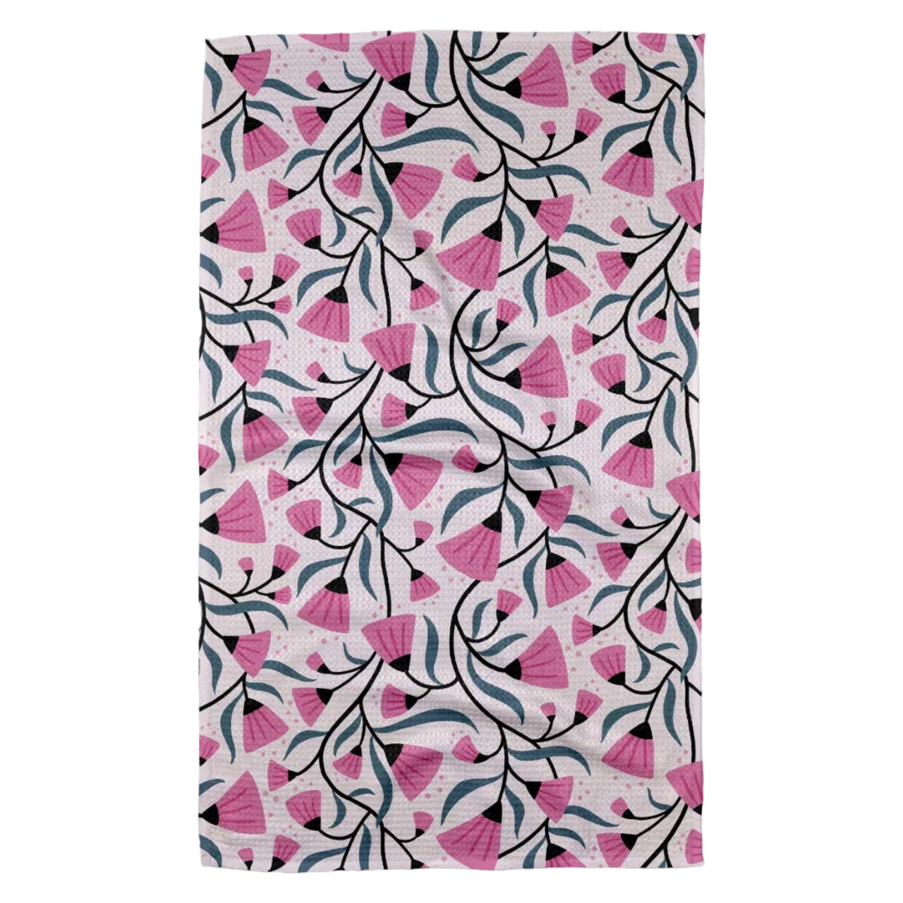 Geometry: Petal Symphony Tea Towel