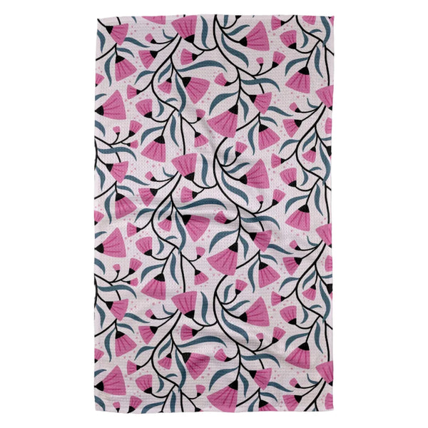 Geometry: Petal Symphony Tea Towel