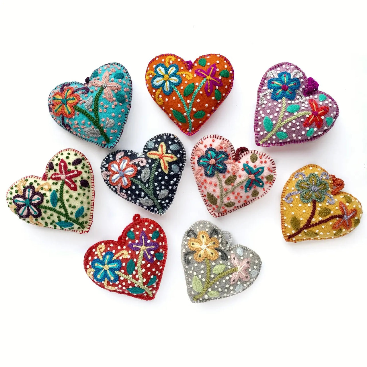 Ornaments 4 Orphans: Embroidered Heart