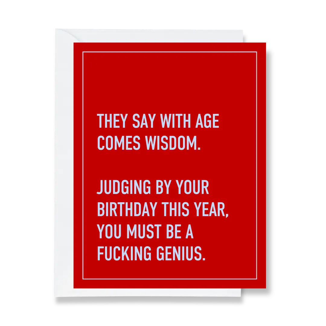 Ink & Attitude: Fucking Genius