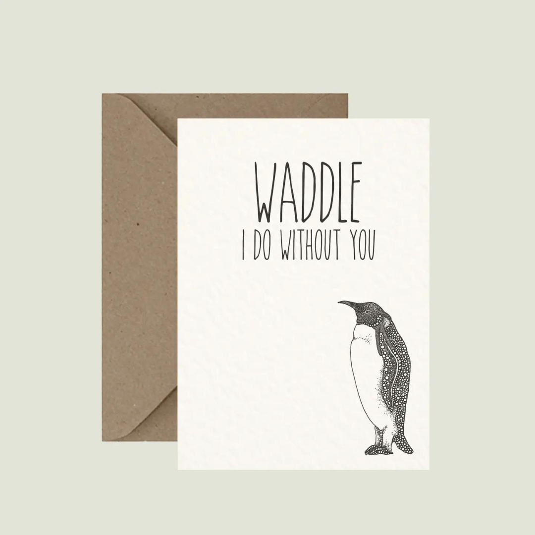 Little Dot Creations: Waddle I Do Without You Card