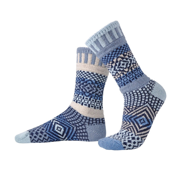 Solmate: Crew Sock, Azure