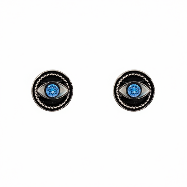 Firefly: Stud Evil Eye Post Earrings (E847p-MC)