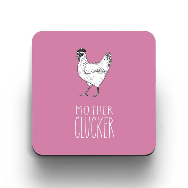 Little Dot Creations: Mother Clucker Coaster