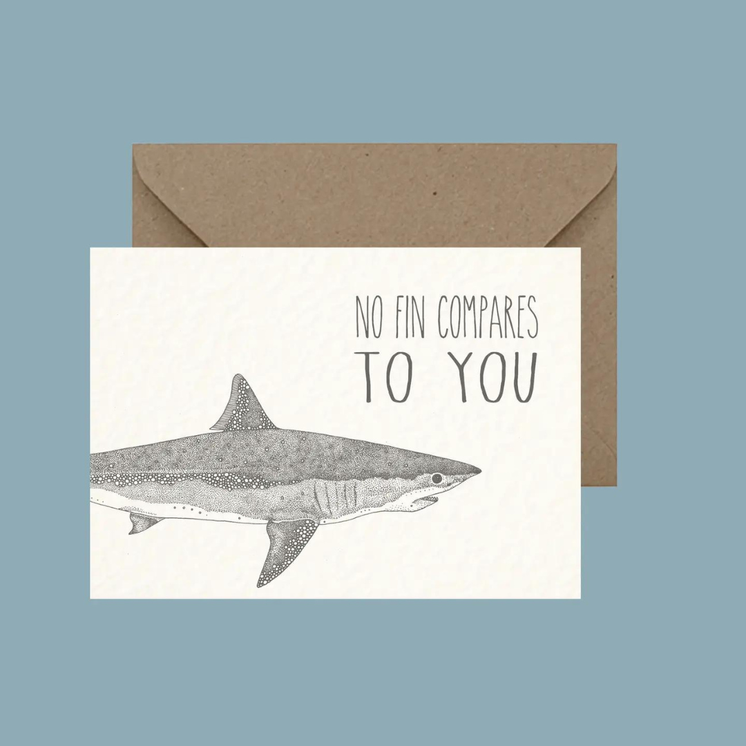 Little Dot Creations: No Fin Compares to You Card