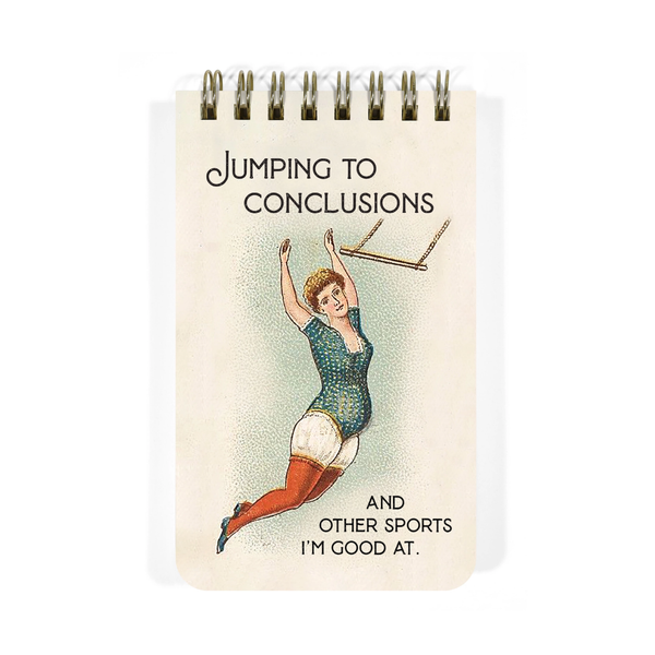 Bad Betty: Jumping to Conclusions Spiral Notepad