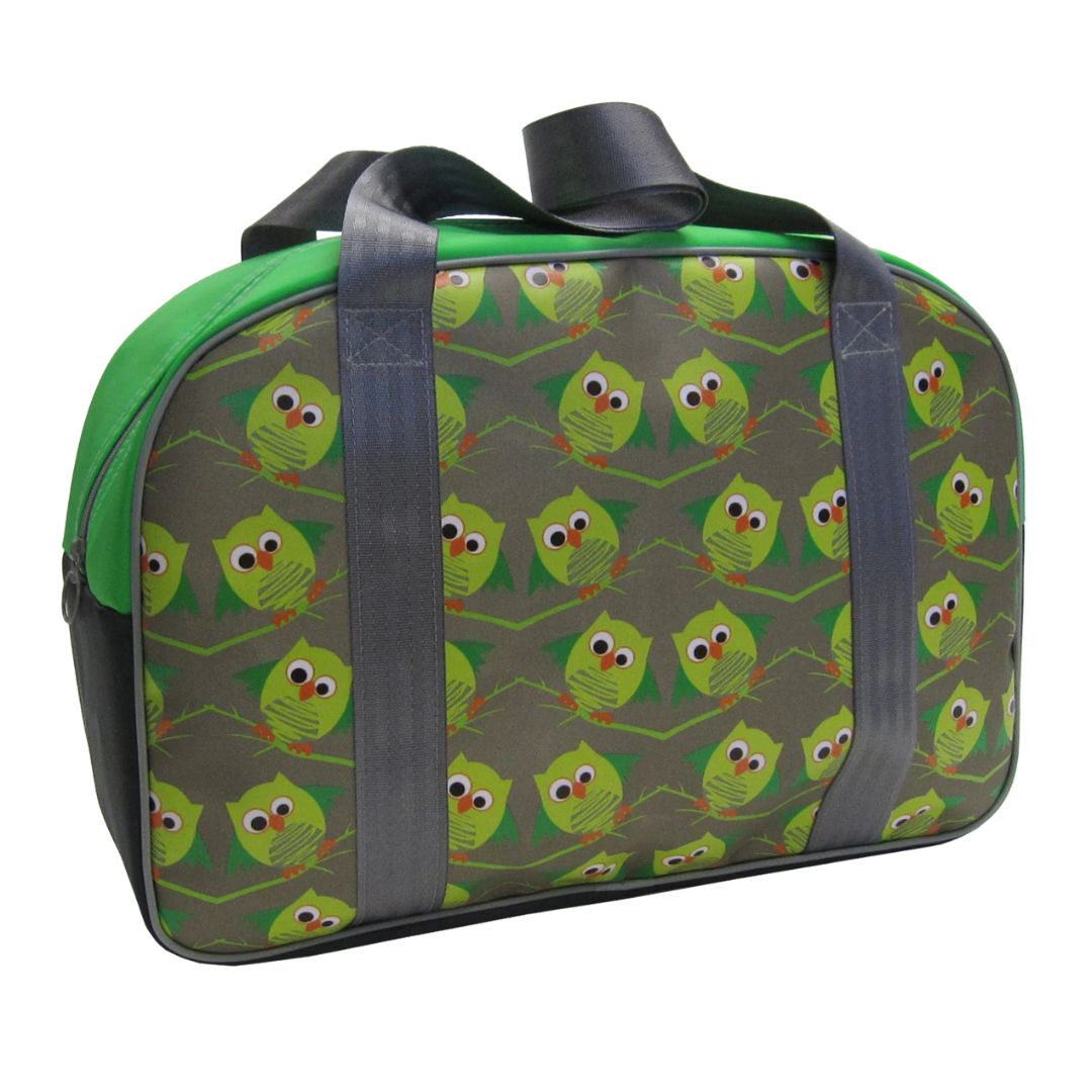 Little Packrats: Owl Round Top Tote