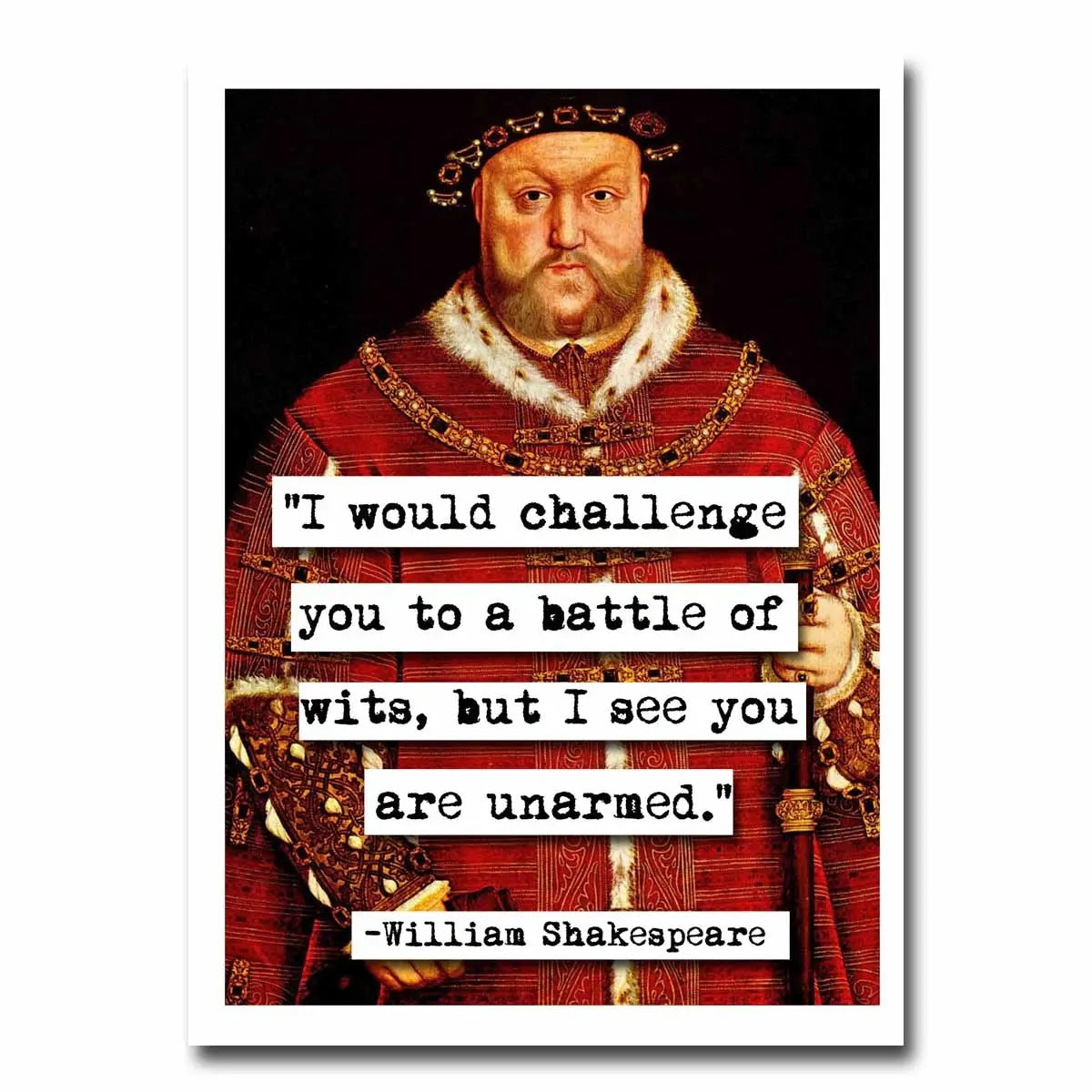 ChicalooKate: Challenge You to a Battle (William Shakespeare)