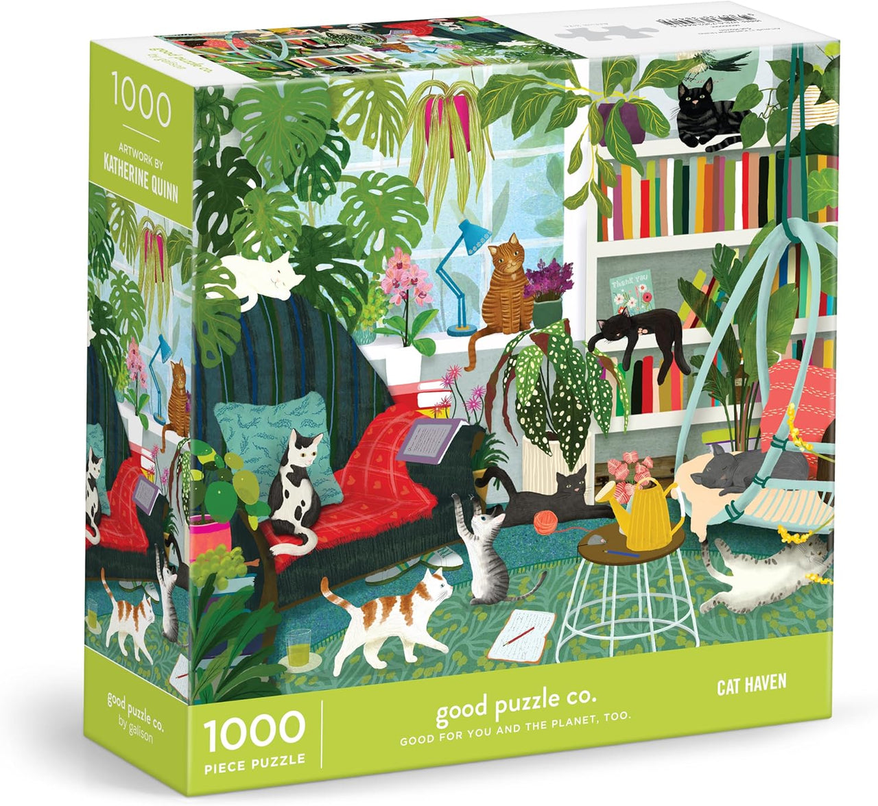 Good Puzzle: Cat Haven 1000pc puzzle