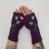 Sardine Clothing Co: Leaves Fingerless Gloves