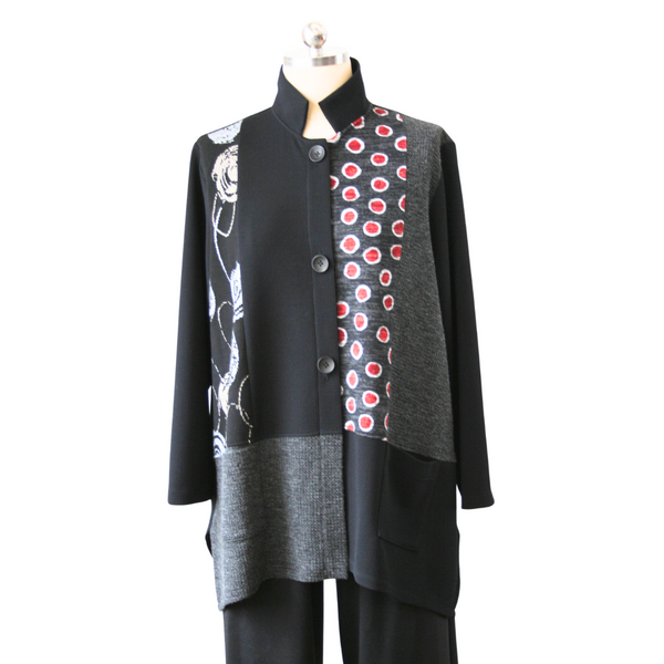 Christopher Calvin: Mixed Media Jacket