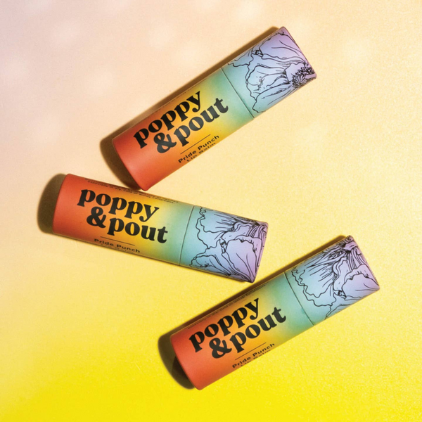 Poppy & Pout: Pride Punch lip balm