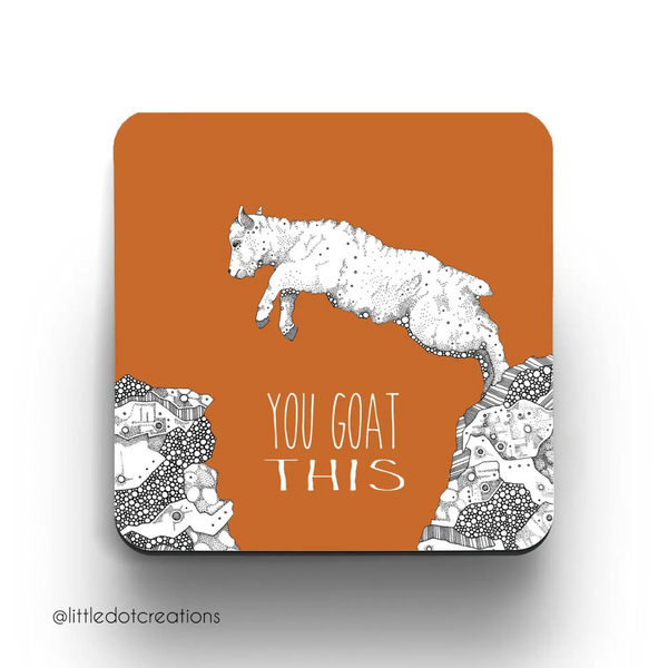 Little Dot Creations: You Goat This Coaster