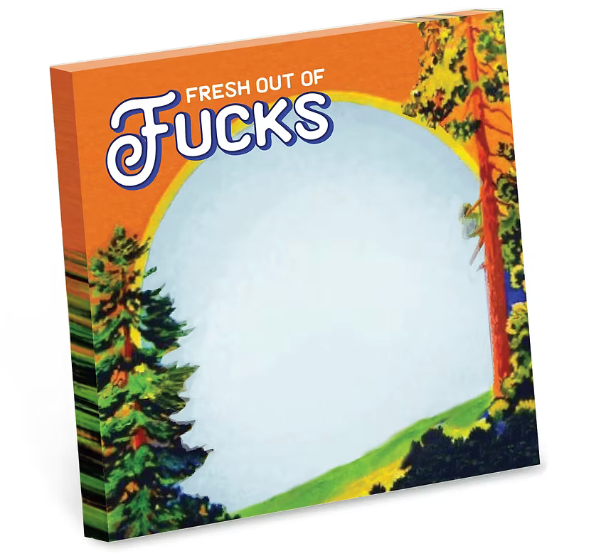 Bad Betty: Fresh Out of Fucks Sticky Notes