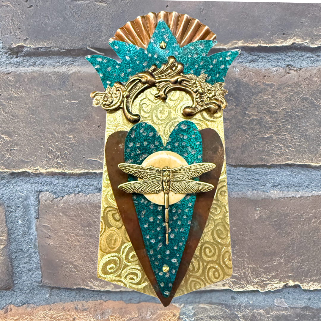 Karen Boulton:  Dotty Dragonfly Love Shrine