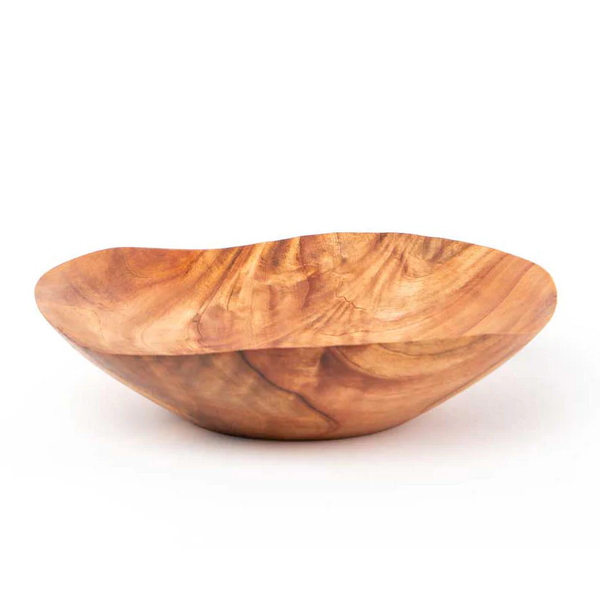 Itza Wood: Shallow Wave Bowl