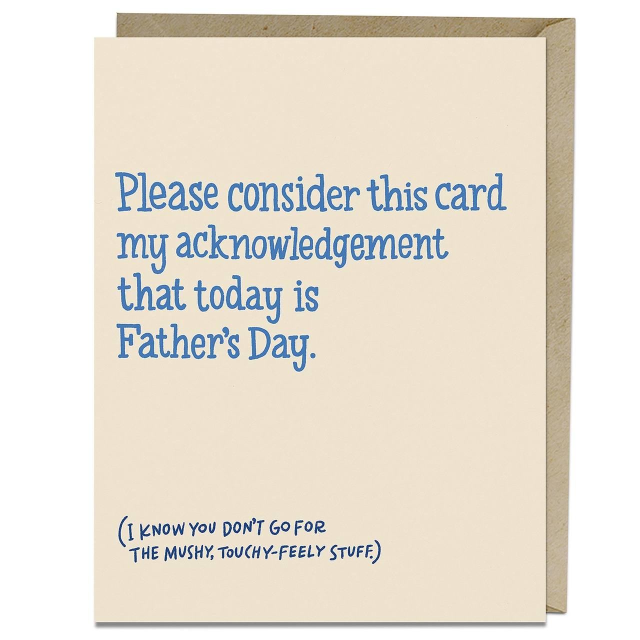 Em & Friends: Father's Day Acknowledgment Card