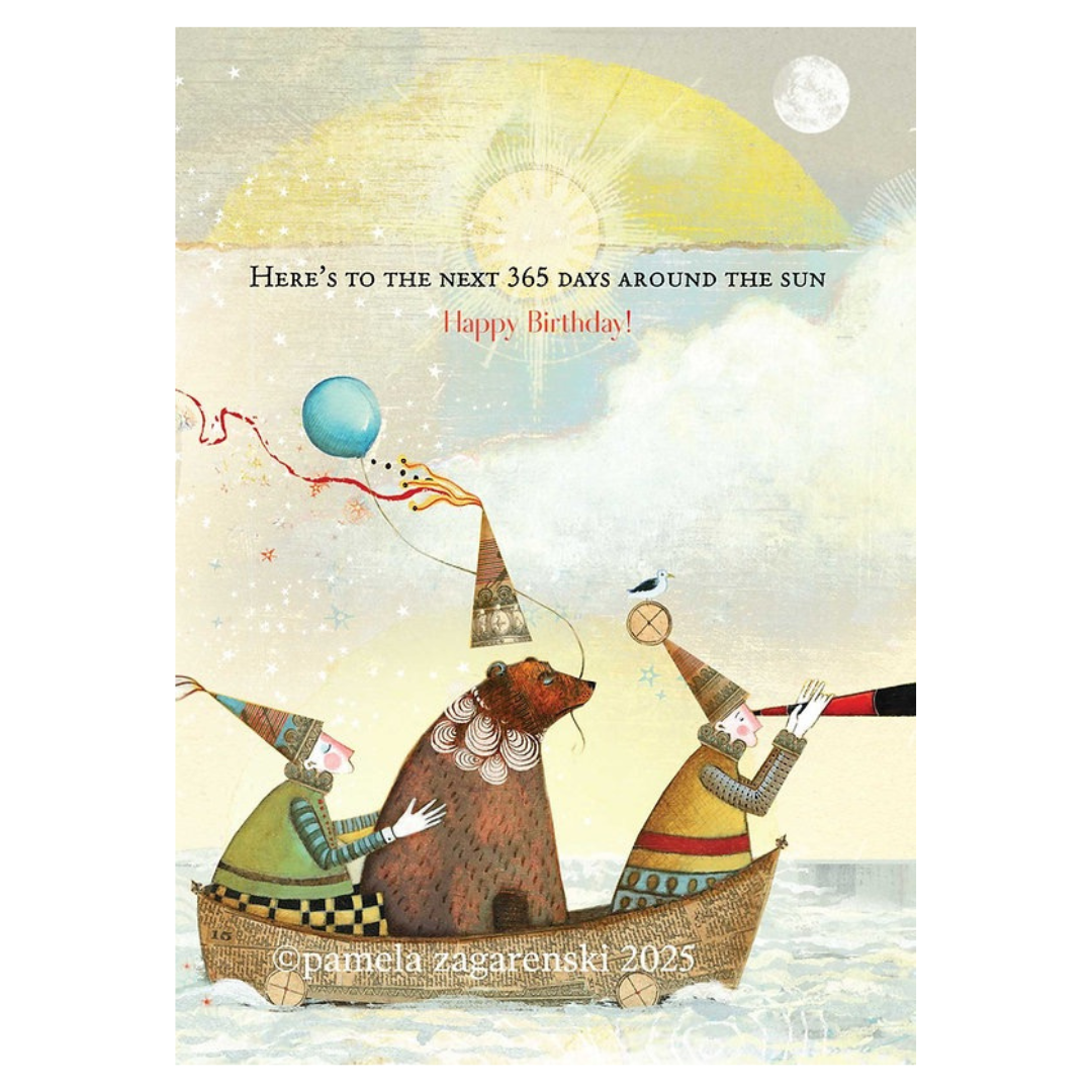 Sacred Bee: Bear Boat Birthday