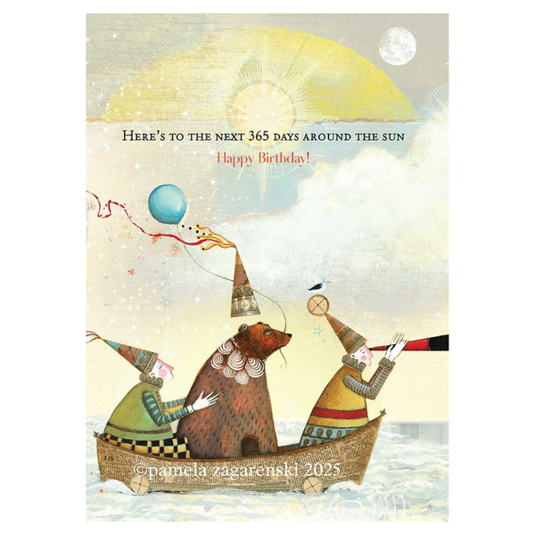 Sacred Bee: Bear Boat Birthday