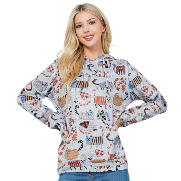 LA Soul: Comic Cat Hoodie