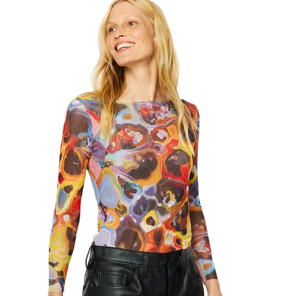 AMB: NudiTee Evolution Sheer Top