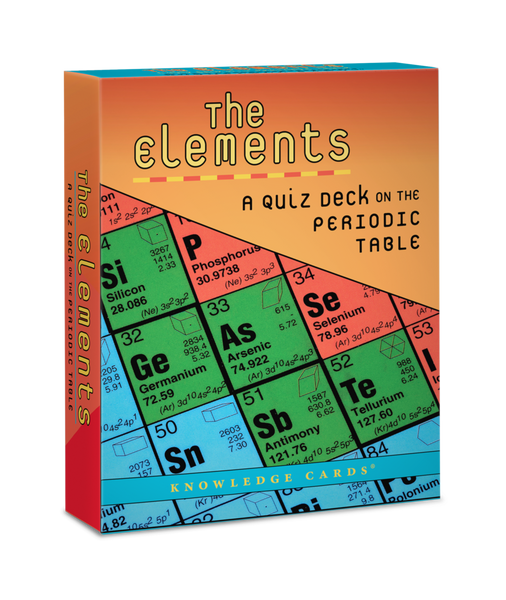 Pomegranate: The Elements: A Quiz Deck on the Periodic Table Knowledge Cards