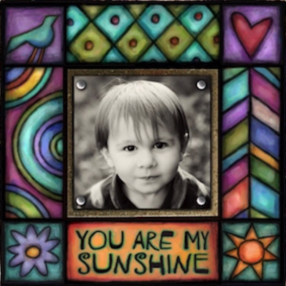 Macone Clay: You Are My Sunshine Small Frame