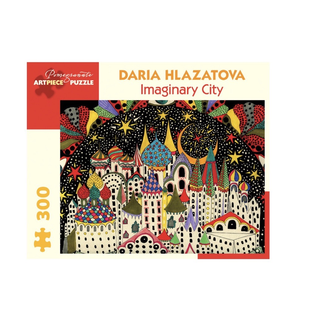 Pomegranate: Daria Hlazatova “Imaginary City” 300pc puzzle