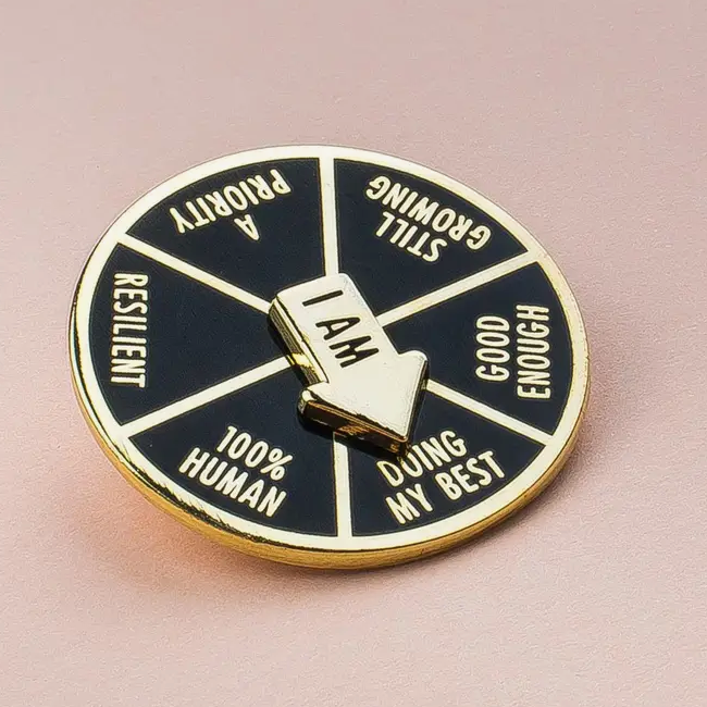 The Gray Muse: I Am Doing My Best Spinner Pin