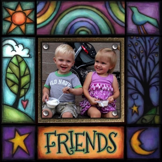 Macone Clay: Friends Small Frame