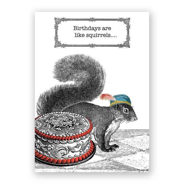Mincing Mockingbird: Birthdays are like squirrels