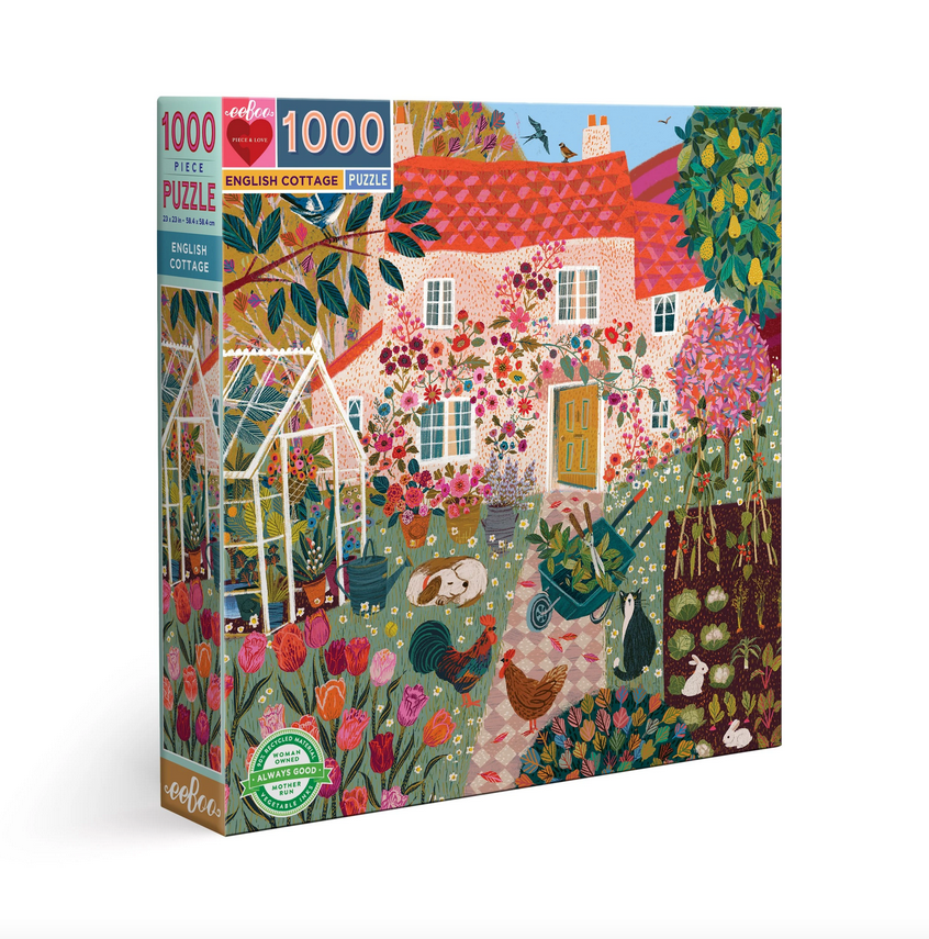 English Cottage 1000pc Puzzle