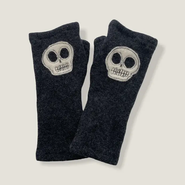 Sardine Clothing Co: Skull Fingerless Gloves